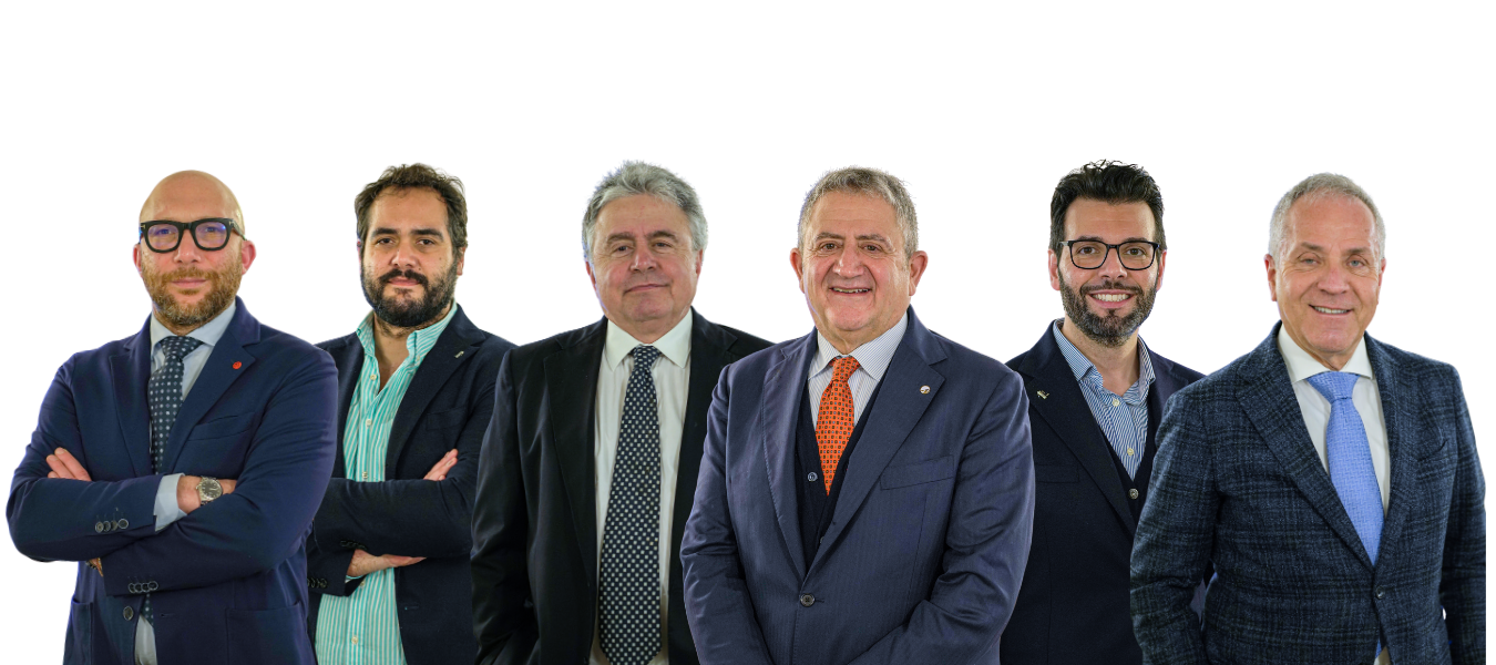 La squadra Torniamo Protagonisti — Andrea Lalli e il direttivo per ANDI Napoli
